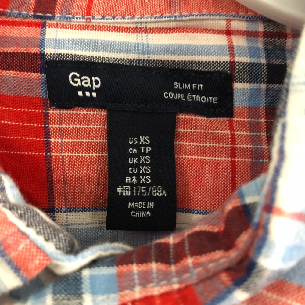 Plaid button down - Picture 2 of 2